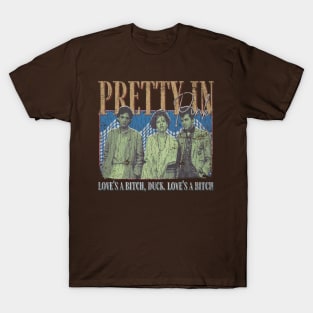 Pretty In Pink Vintage 1986 // Movie Original Fan Design Artwork T-Shirt